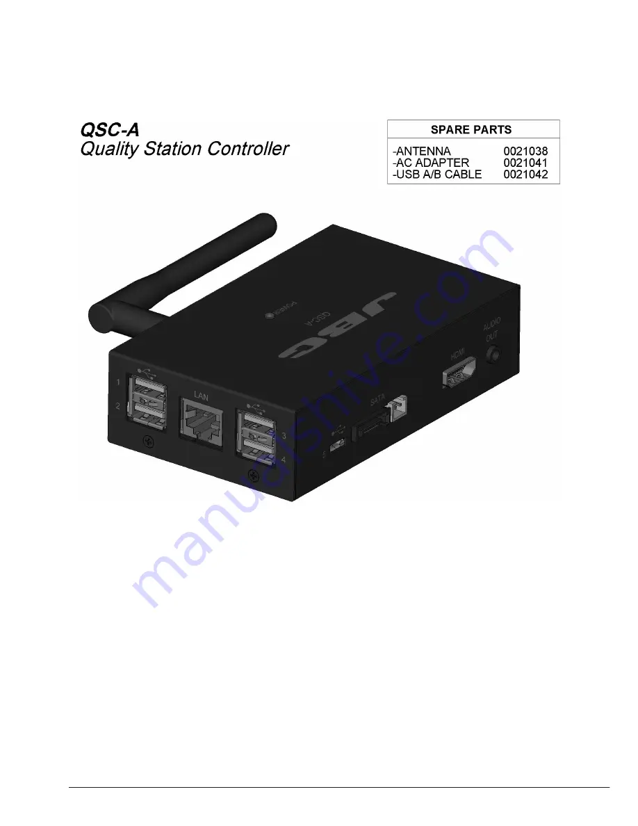 jbc QSC-A Manual Download Page 6