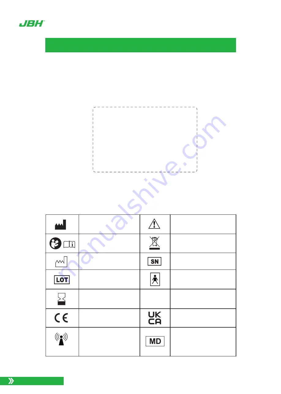 JBH D26 User Manual Download Page 4