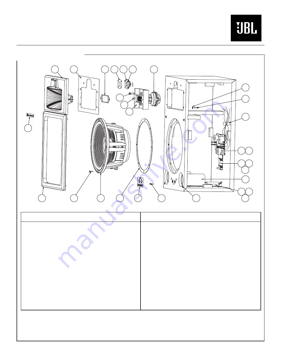 JBL 4428 Technical Manual Download Page 2