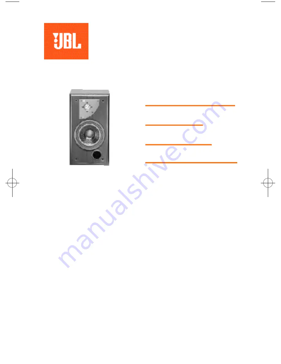 JBL ARC CENTER Setup Manual Download Page 1