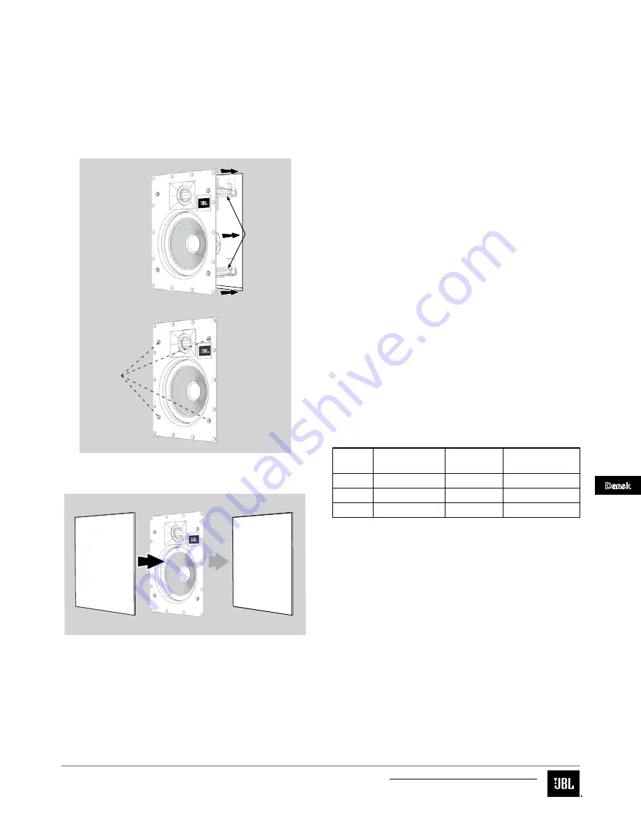 JBL ARENA 55IW Instruction Manual Download Page 72