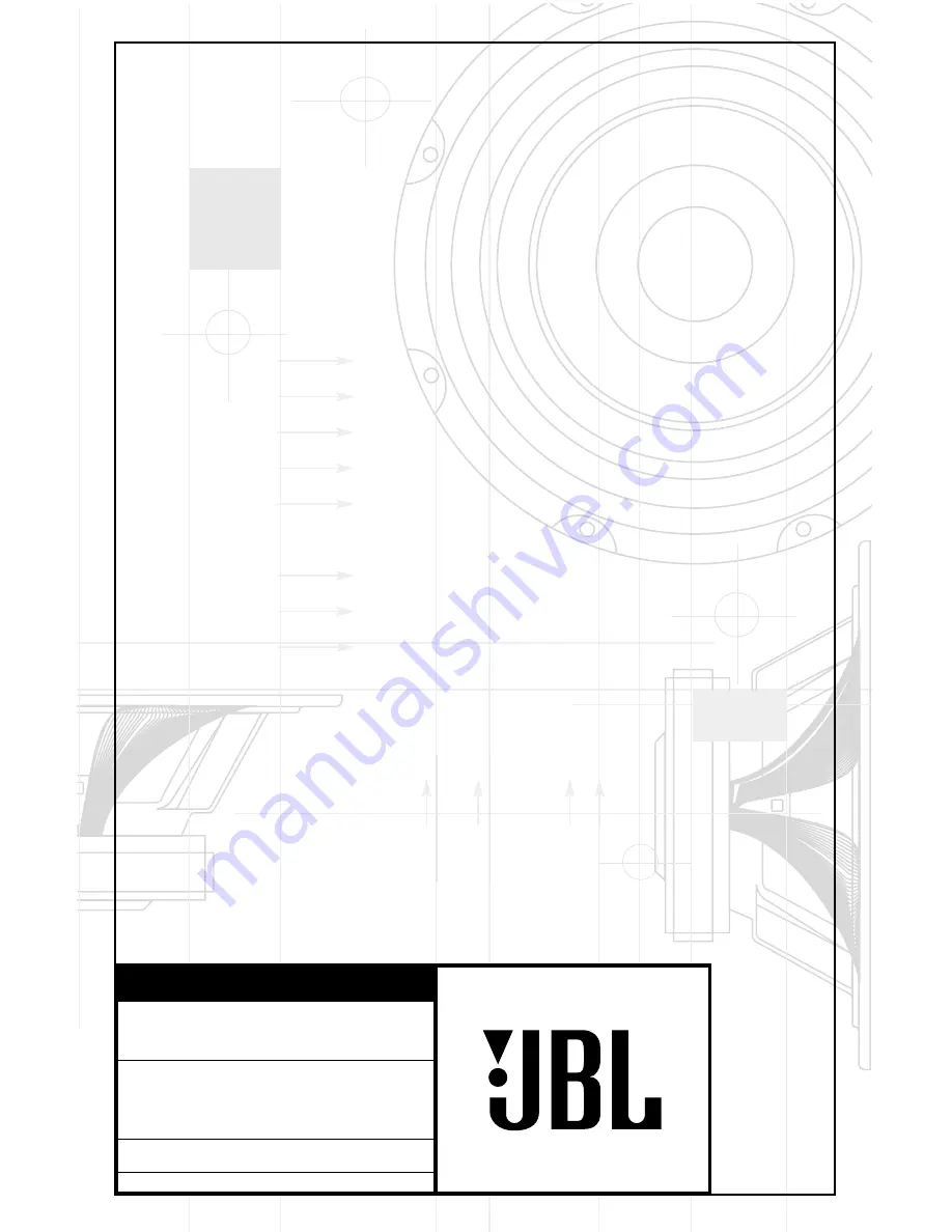 JBL ATX10C Owner'S Manual Download Page 1