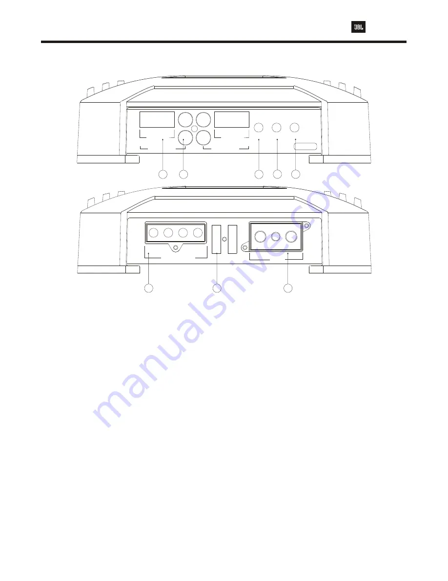 JBL BP600.1 Service Manual Download Page 4