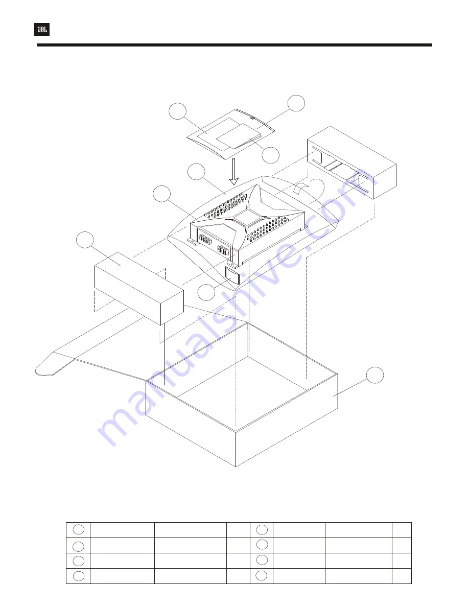 JBL BP600.1 Service Manual Download Page 12