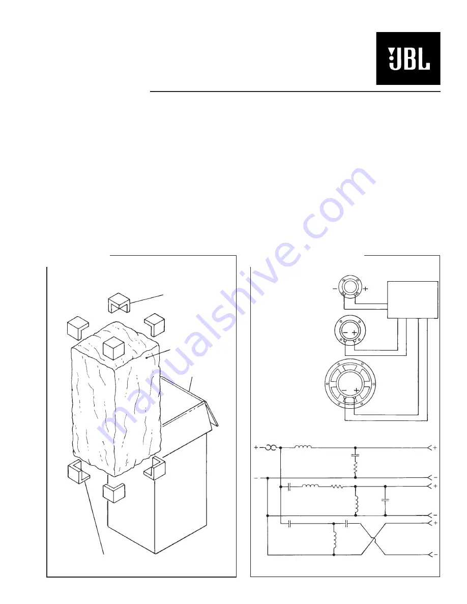 JBL CF150 Technical Manual Download Page 1