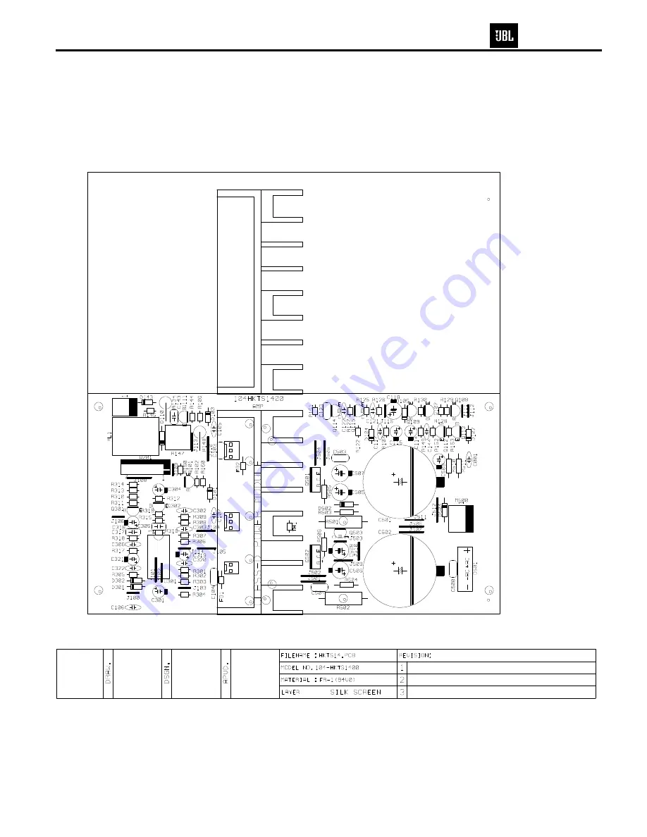 JBL Cinema Sound CSS10 Service Manual Download Page 18