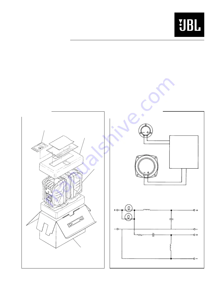 JBL CM42 Technical Manual Download Page 1