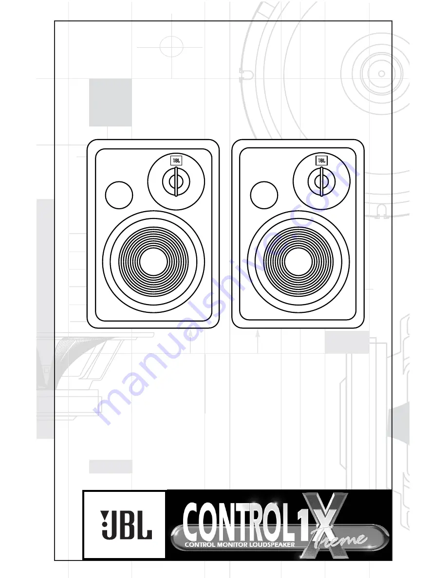 JBL CONTROL 1XTREME User Manual Download Page 1