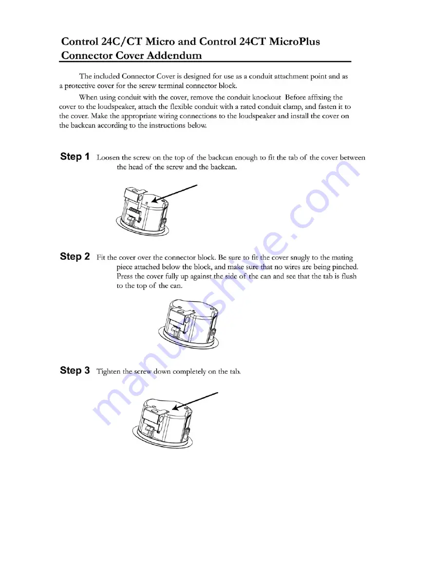 JBL Control 24C/CT Micro Скачать руководство пользователя страница 14