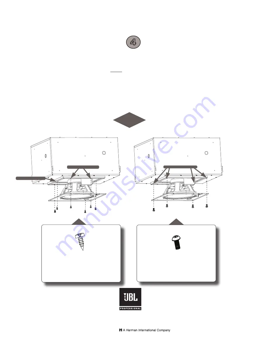 JBL Control 321C Installation Instructions Download Page 2