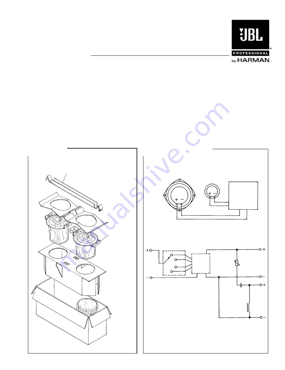 JBL Control Control 24CT Technical Manual Download Page 1