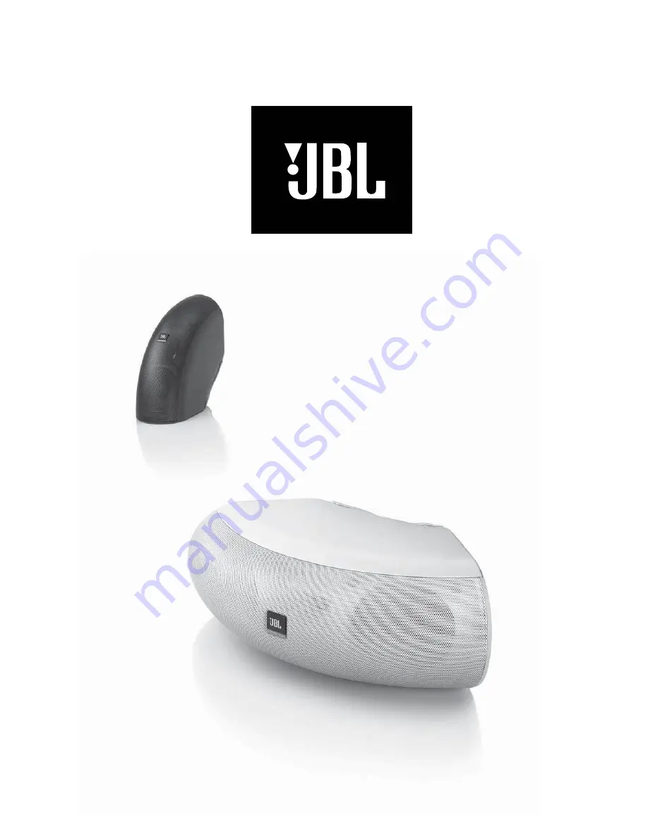 JBL Control CRV Owner'S Manual Download Page 1