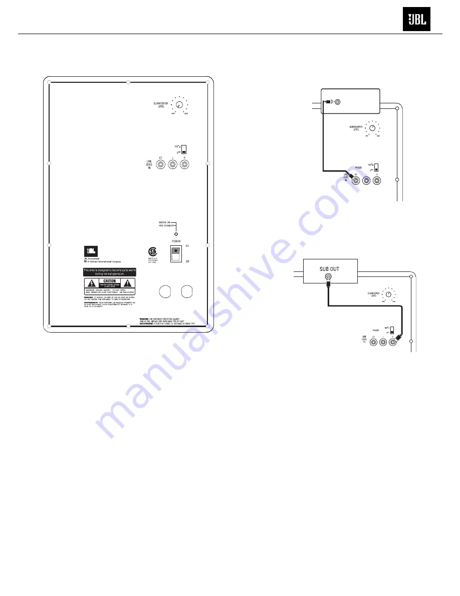 JBL CS480 Service Manual Download Page 6