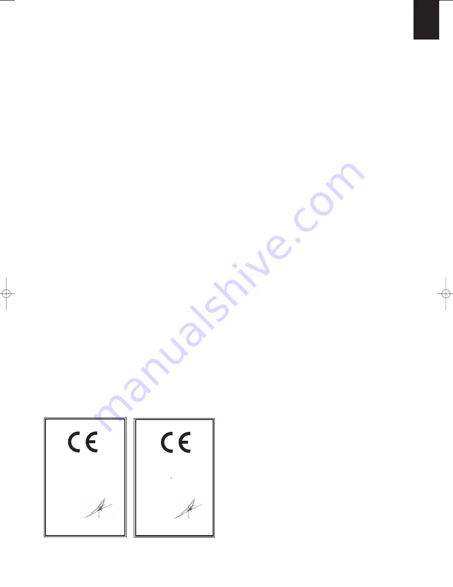 JBL CS680 (230V) Owner'S Manual Download Page 9