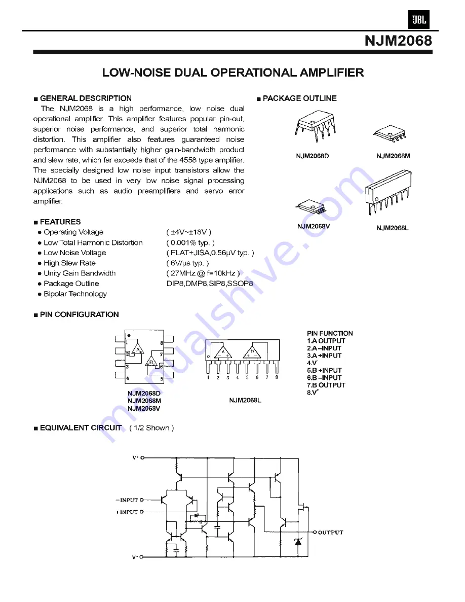 JBL DCR600 Service Manual Download Page 95