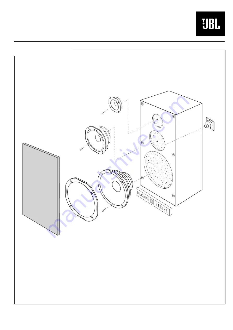 JBL Decade Series Скачать руководство пользователя страница 2