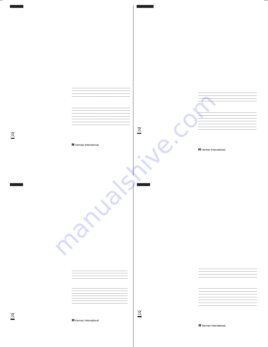 JBL DUET III Easy Setup Manual Download Page 2