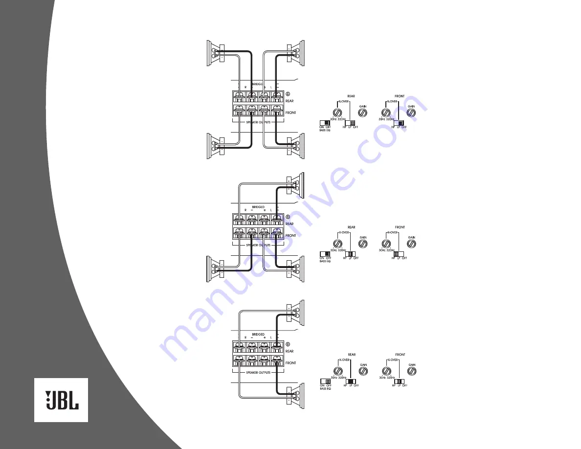 JBL GRAND TOURING GTO4060 Owner'S Manual Download Page 4