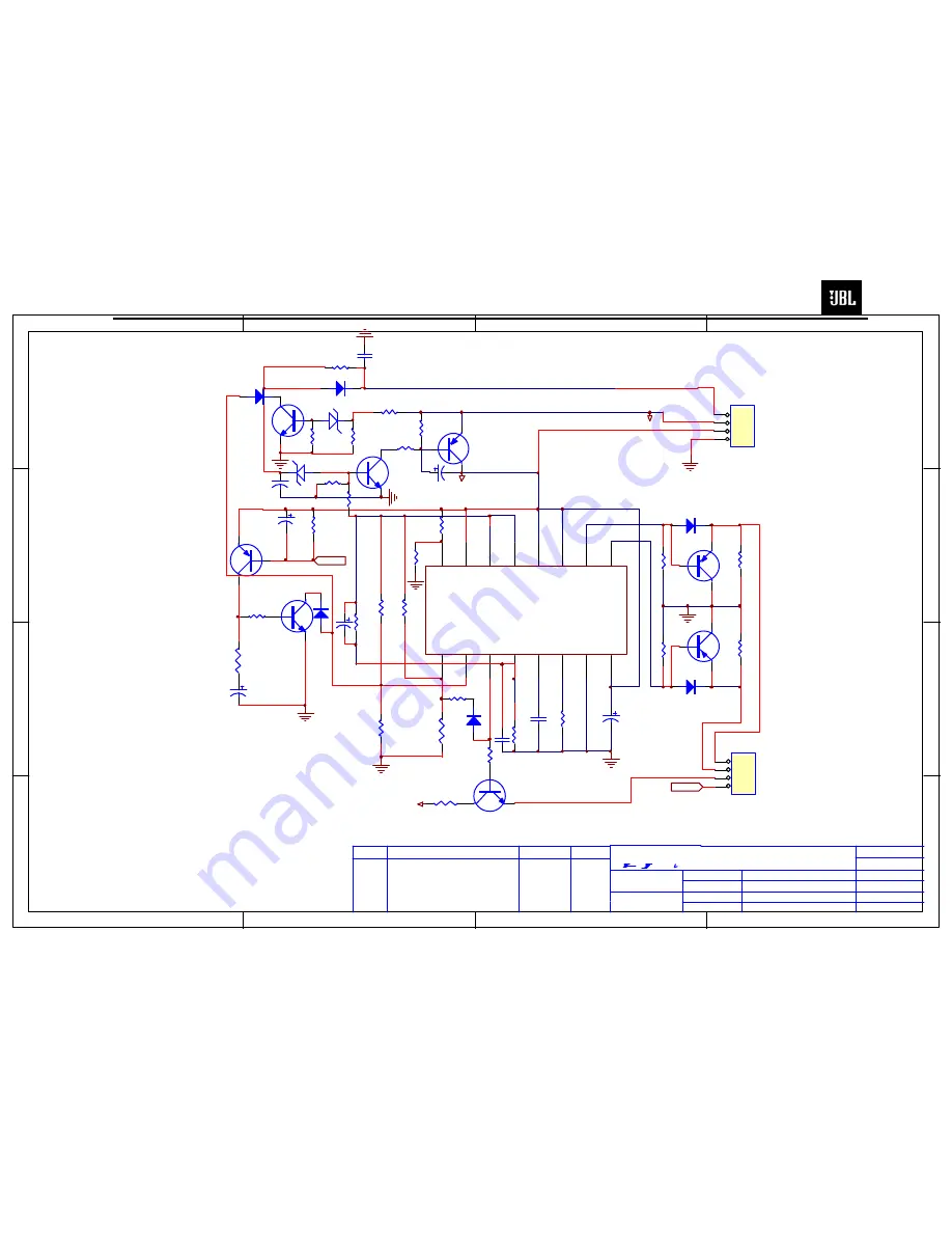 JBL Grand Touring GTO75.2 Service Manual Download Page 16