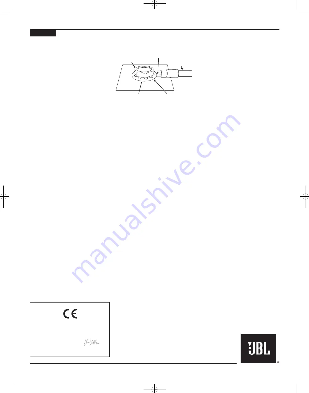 JBL Grand Touring Series GTO14001 Owner'S Manual Download Page 1