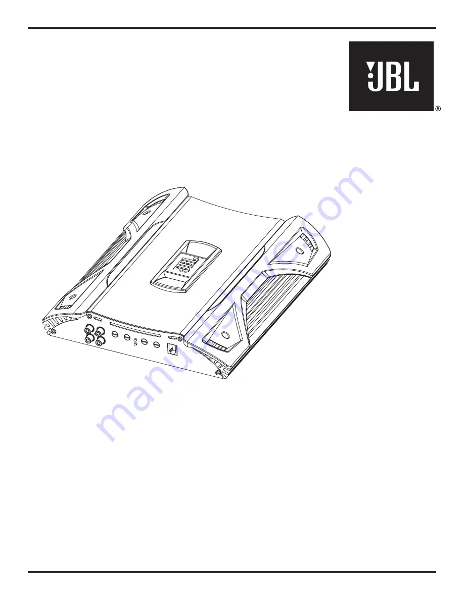 JBL Grand Touring Series GTO3501 Owner'S Manual Download Page 1