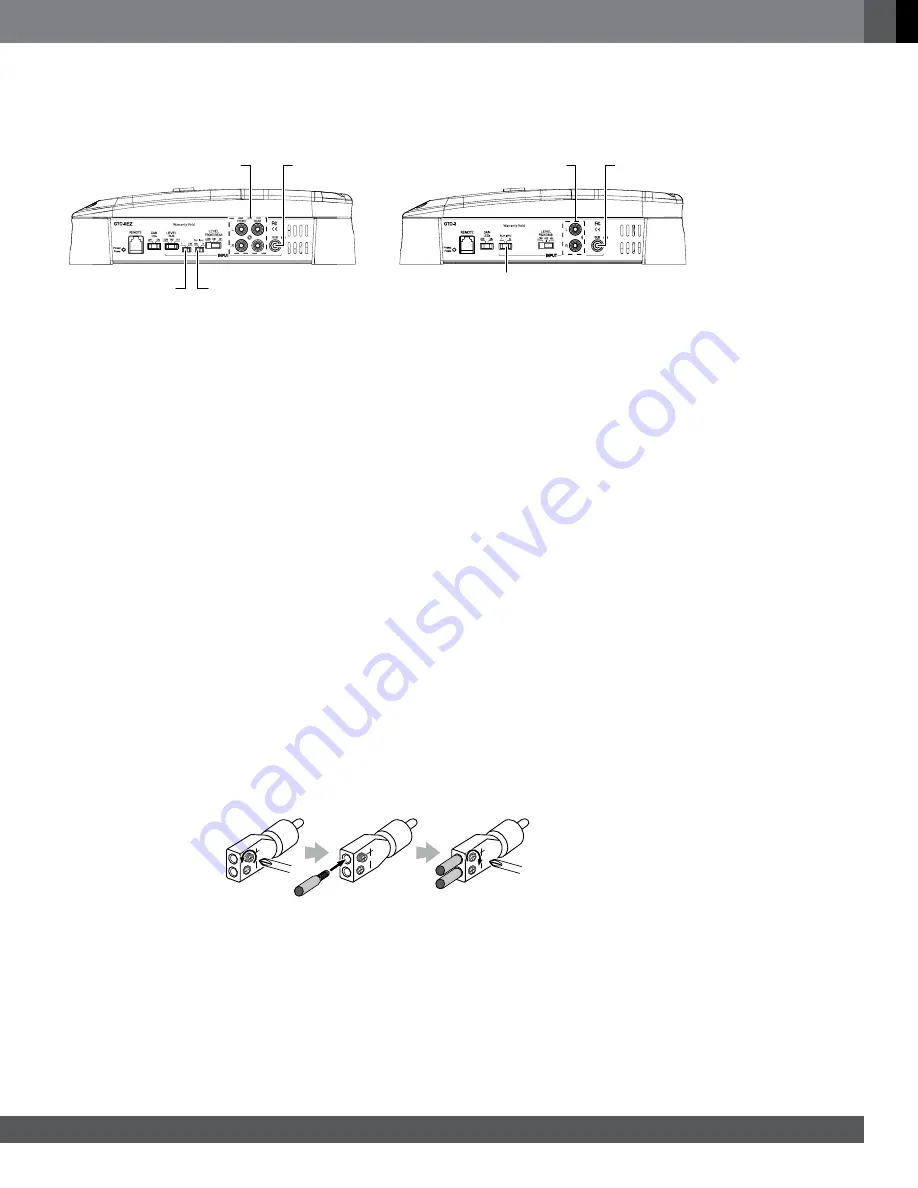 JBL GTO-3EZ Owner'S Manual Download Page 7