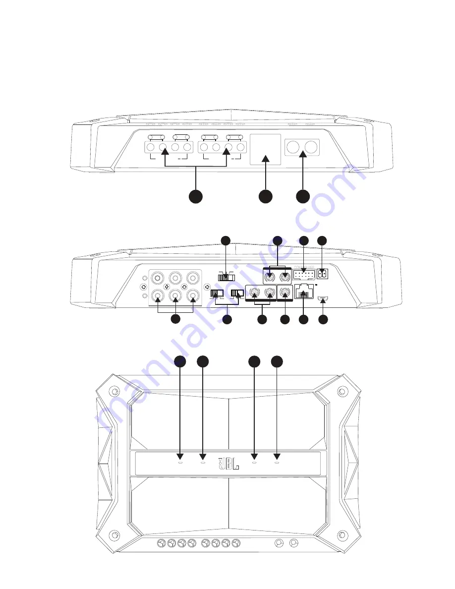 JBL GTR-1001 Owner'S Manual Download Page 4