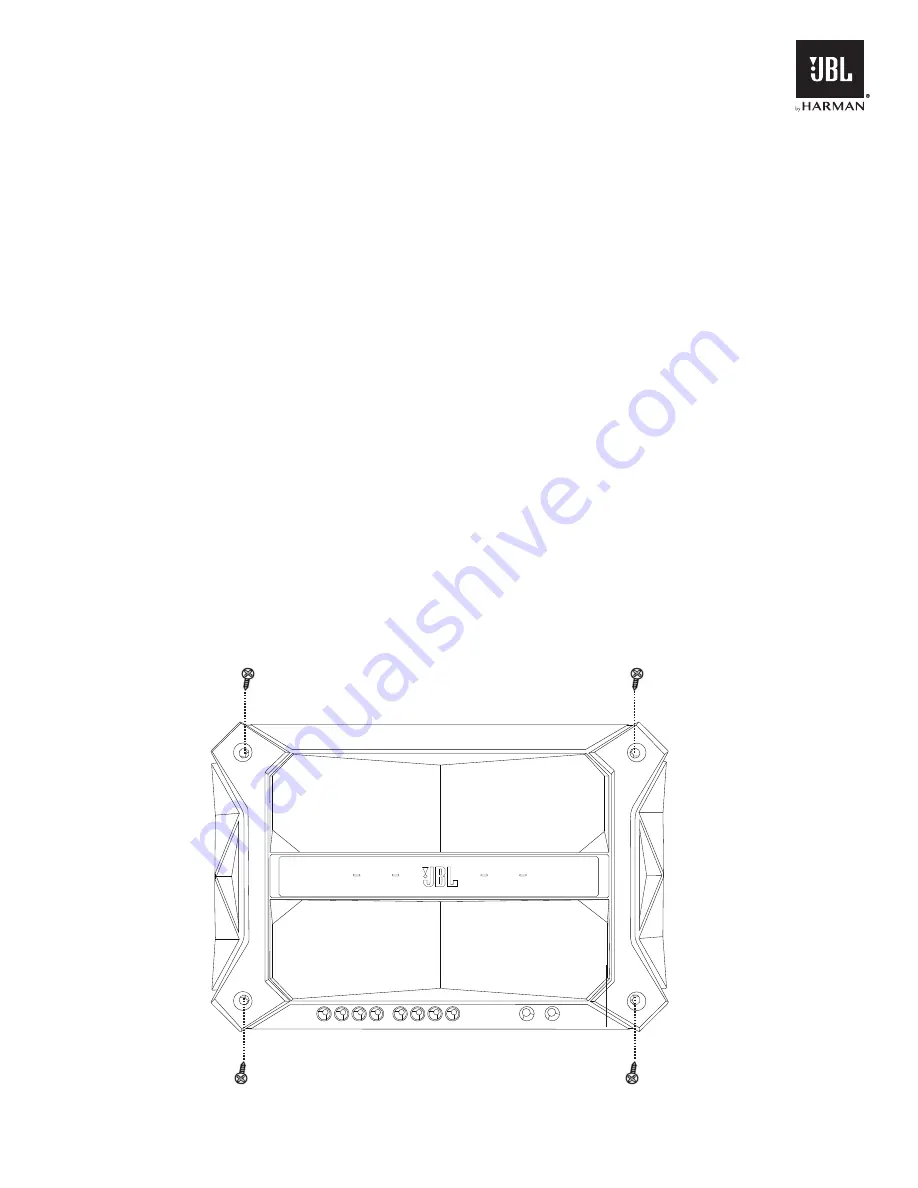 JBL GTR-7535 Скачать руководство пользователя страница 5