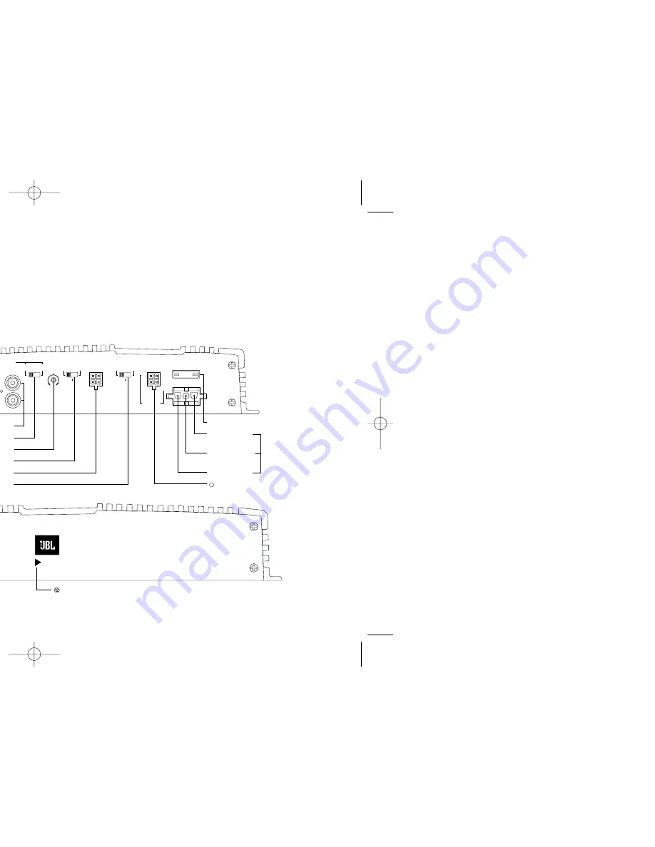 JBL GTS100X Owner'S Manual Download Page 12