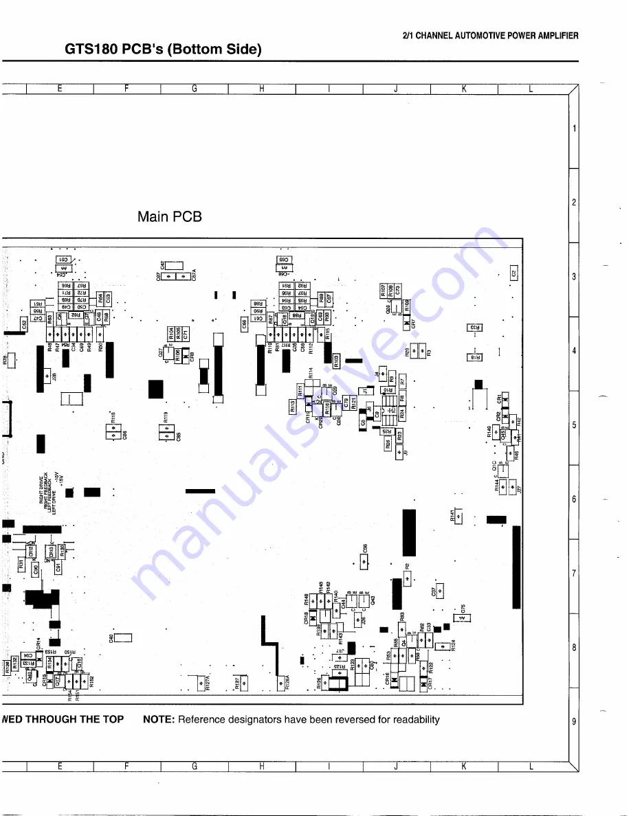 JBL GTS180 Technical Manual Download Page 14