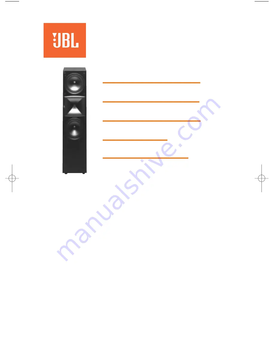 JBL HLS410 Simple Setup Manual Download Page 1