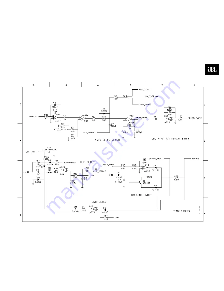 JBL HTPS-400 Service Manual Download Page 29