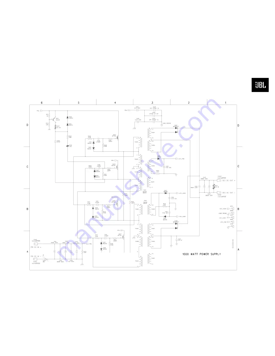 JBL HTPS-400 Service Manual Download Page 32