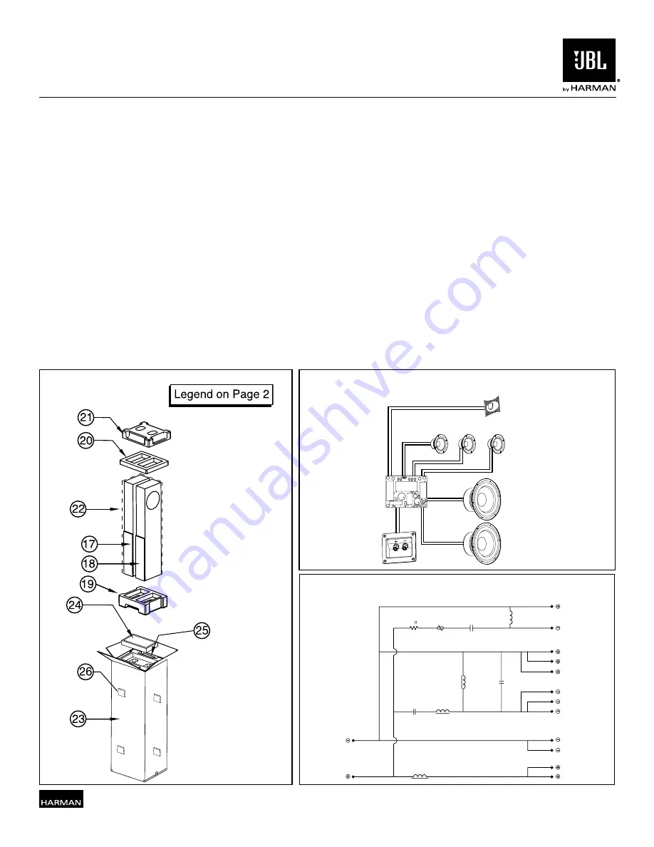 JBL LOFT50 Technical Manual Download Page 1