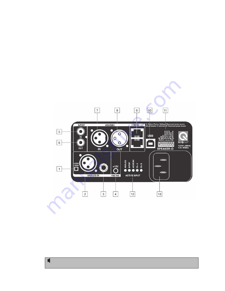 JBL LSR4300 Owner'S Manual Download Page 20