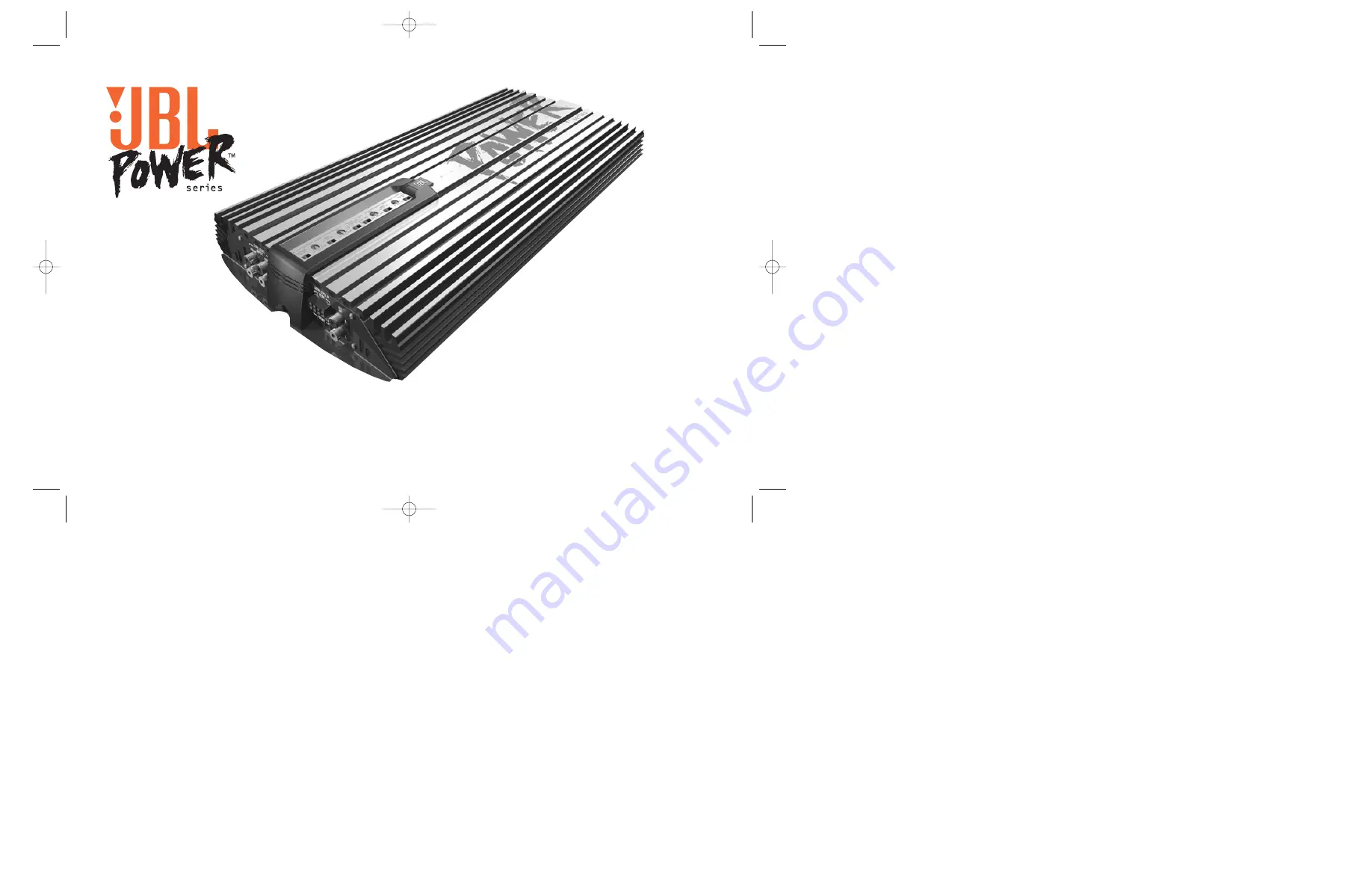 JBL P-4020 Owner'S Manual Download Page 1