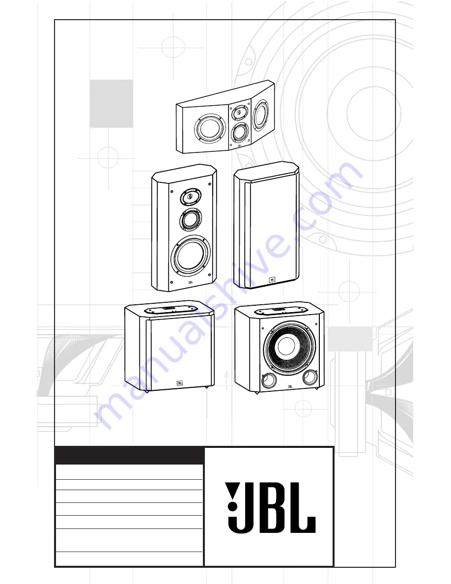 JBL Performance Series PC600 Owner'S Manual Download Page 2