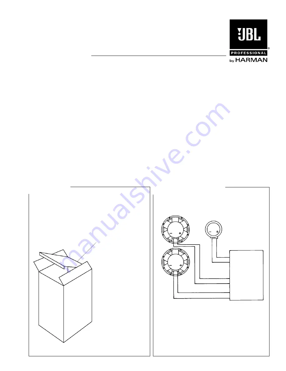 JBL PRX425 Technical Manual Download Page 1