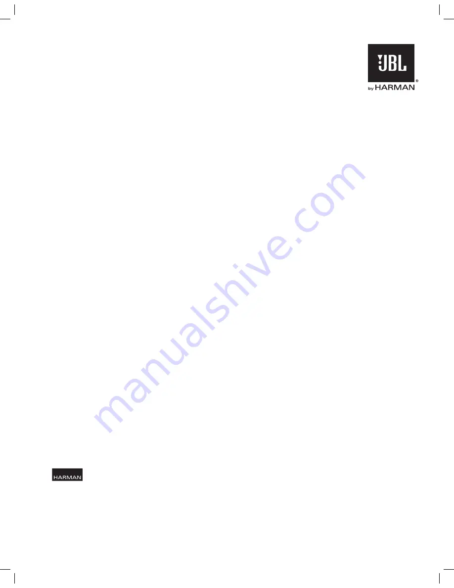 JBL S3900 Owner'S Manual Download Page 24