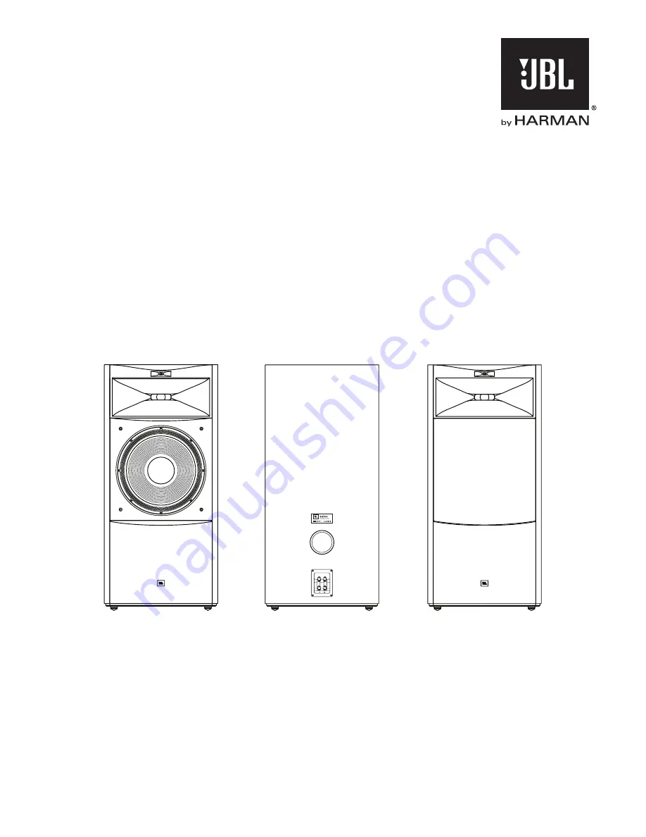 JBL S4700 Owner'S Manual Download Page 1