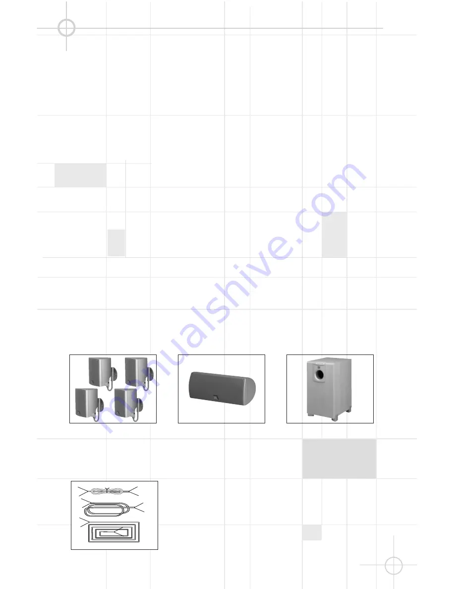 JBL SCS 138 Trio Owner'S Manual Download Page 3