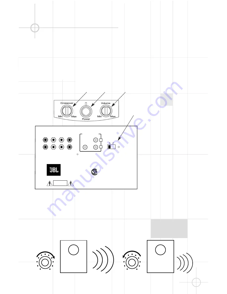 JBL SCS 138 Trio Owner'S Manual Download Page 9