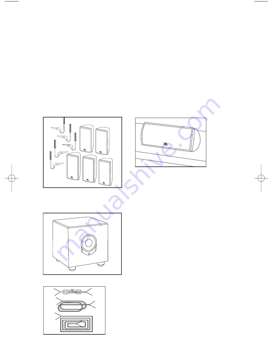 JBL SCS180.6S Owner'S Manual Download Page 3