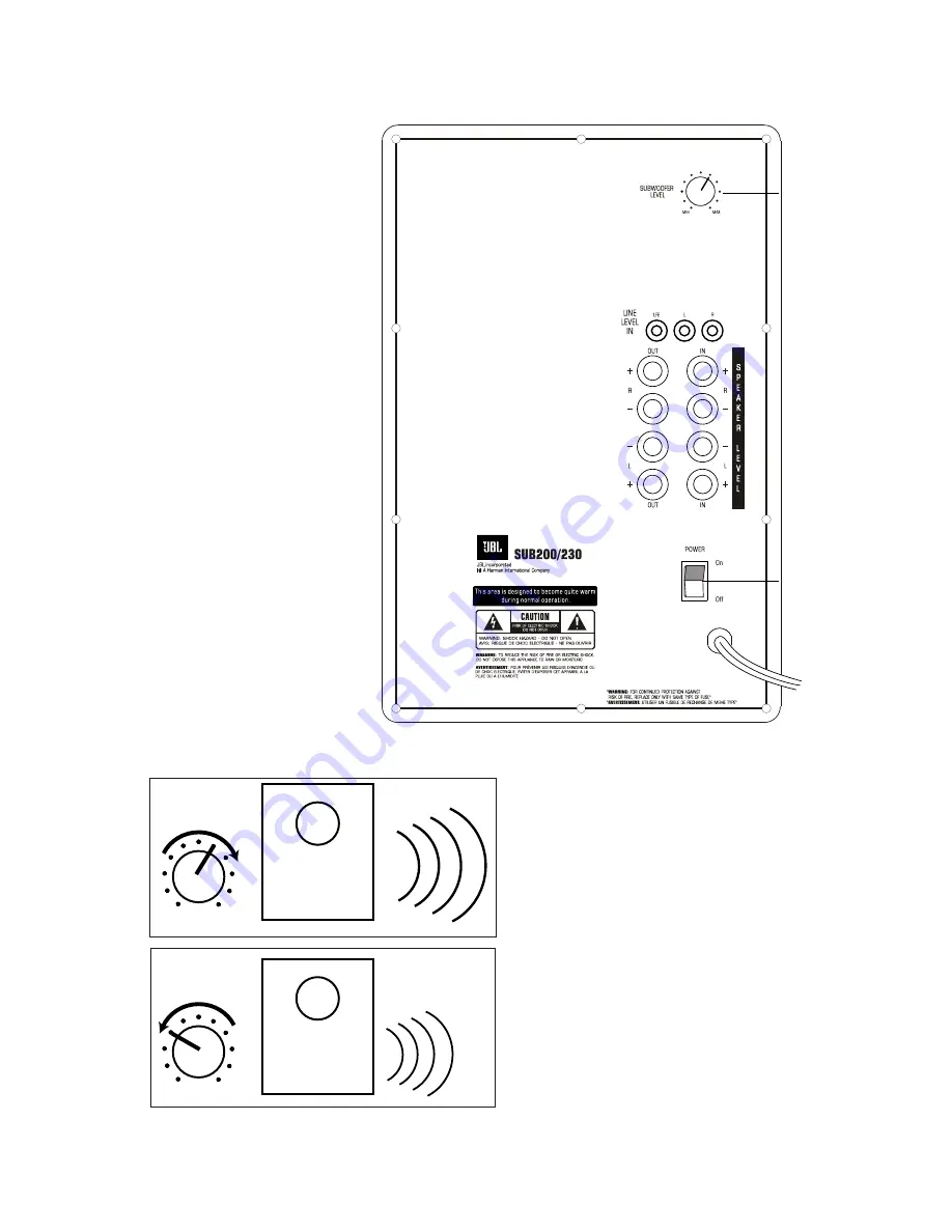 JBL SCS200.5/230 Owner'S Manual Download Page 11