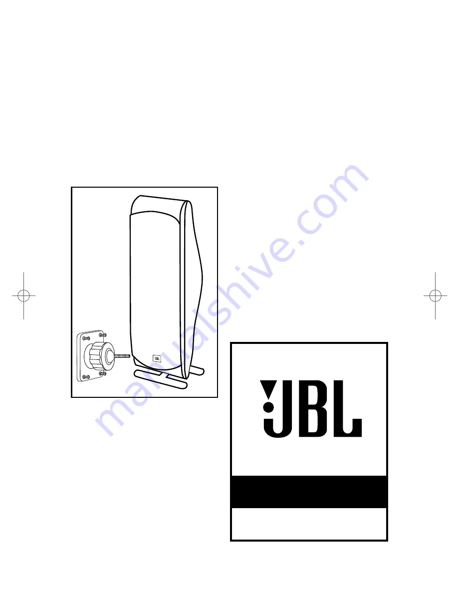 JBL SCSSAT300 Owner'S Manual Download Page 1