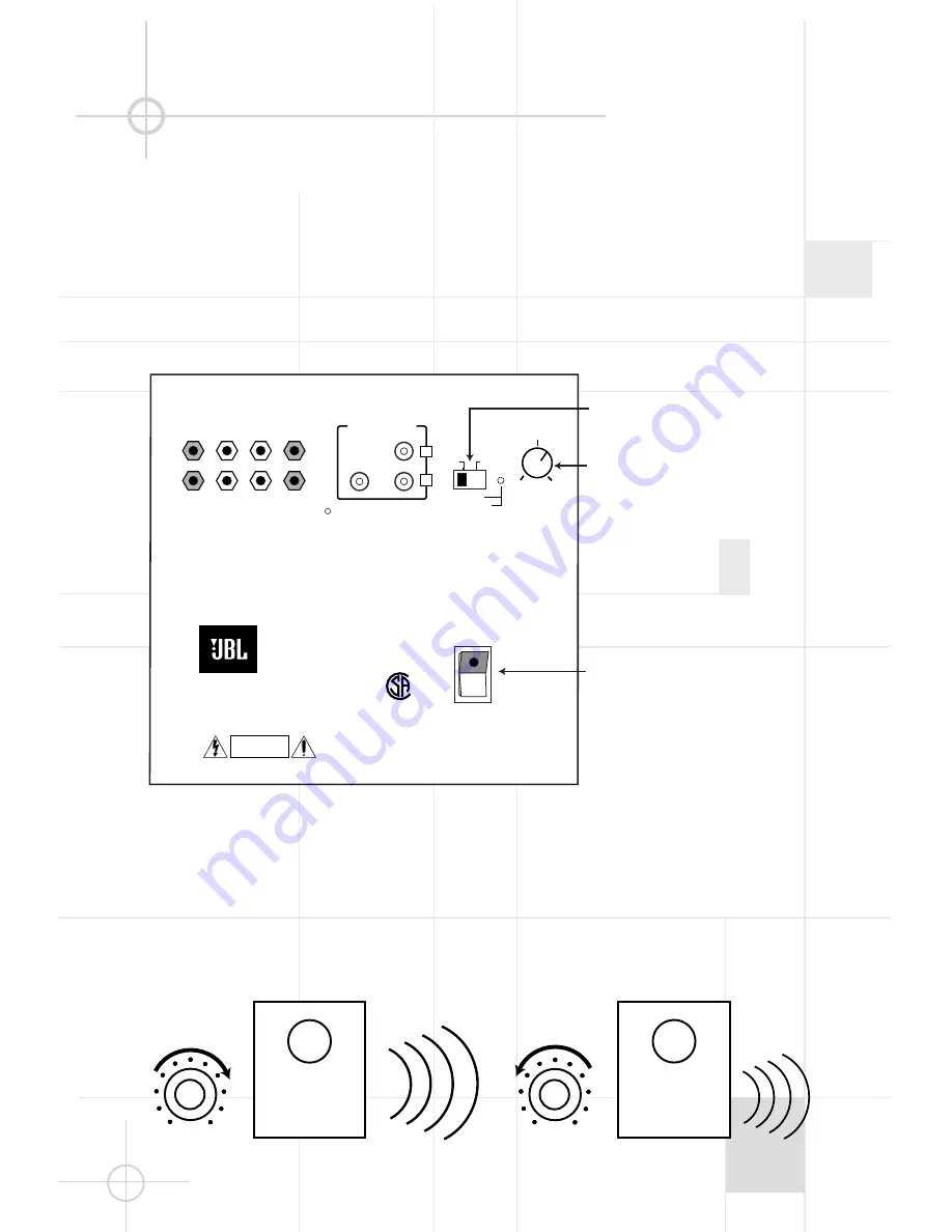 JBL Simply Cinema DSC 1000 Owner'S Manual Download Page 8