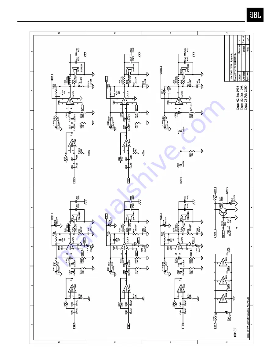 JBL Simply Cinema ESC230 Service Manual Download Page 33