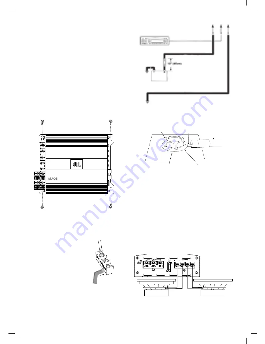 JBL Stage A3001 Owner'S Manual Download Page 3