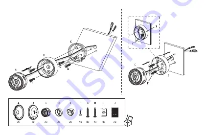 JBL Stage3 607C Installation Manual Download Page 3