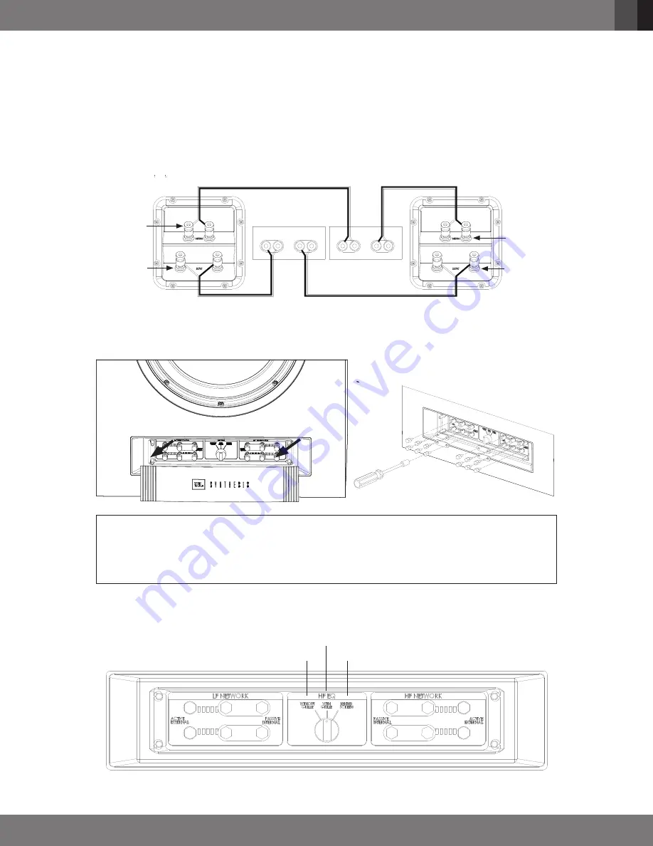 JBL SYNTHESIS SCL-1 Owner'S Manual Download Page 59